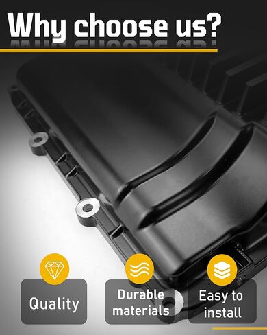 328053210 وعاء زيت ناقل الحركة من الألومنيوم المصبوب عالي التحمل متوافق مع Ford F150 F-150 Ranger Mustang 2017 2018 2019 2020 2021 2022 2023 2024 2025 مجهز بنقل 10R80 in Kuwait