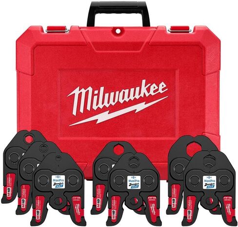 Milwaukee 1/4 Inch - 1-1/8 Inch ZoomLock MAX Press Jaw Kit for M18 FORCE LOGIC Press Tools in Saudi Arabia