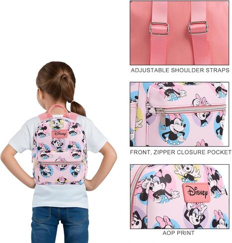 Disney’s Minnie Mouse Classic All-Over Print 11" Mini Backpack in Saudi Arabia