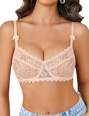 حمالة صدر نسائية مثيرة من الدانتيل من Avidlove حمالة صدر شبكية غير مبطنة مقاس S-XXL in Saudi Arabia