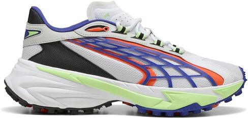 PUMA Mens Spirex Raceday Lace Up Sneakers Shoes Casual - White in Saudi Arabia