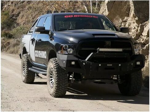 Go Rhino RB20 Running Boards & Brackets | Galvanized Steel, Textured Black | 69443580PC | Fits 2022-2024 Toyota Tundra Double Cab Pickup in Saudi Arabia