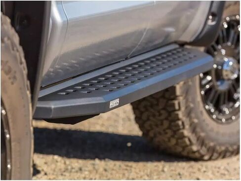 Go Rhino RB20 Running Boards & Brackets | Galvanized Steel, Textured Black | 69443580PC | Fits 2022-2024 Toyota Tundra Double Cab Pickup in Saudi Arabia