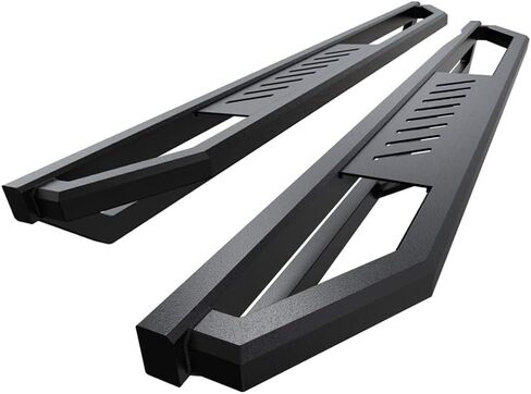 HD Ridez Jeep Side Steps Armor Compatible with Jeep Wrangler JK 2007-2018 2-Door (Factory Sidesteps or Rock Rails Have to Be Removed) (Nerf Bar Side Steps Side Bars) in Saudi Arabia
