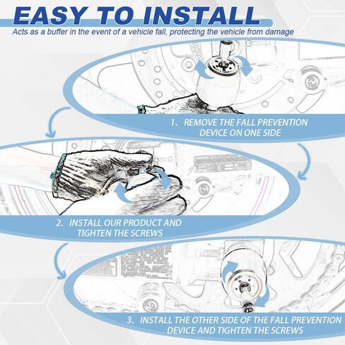 المتزلجون على المحور الأمامي الخلفي مناسب لـ DRZ400SM/DRZ400S/DRZ400SE 2000-2023 واقي إطار الدراجة النارية من التصادم in Saudi Arabia