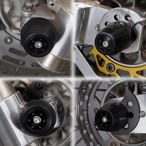 المتزلجون على المحور الأمامي الخلفي مناسب لـ DRZ400SM/DRZ400S/DRZ400SE 2000-2023 واقي إطار الدراجة النارية من التصادم in Saudi Arabia