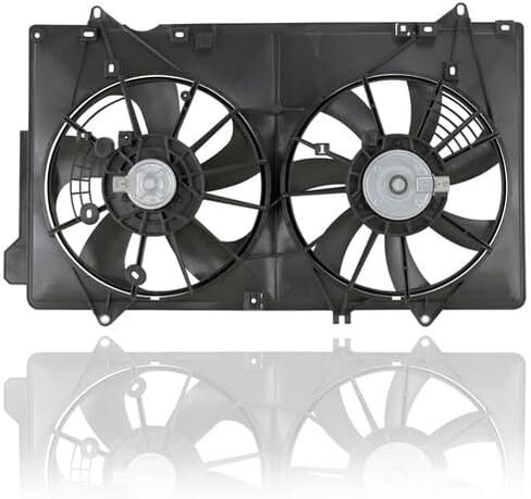 Dual Radiator and Condenser Fan Assembly - Compatible/Replacement for '17-23 Mazda CX-5 4Cy/2.5L-Only With Brushless Motor - PYFV15025 in Saudi Arabia