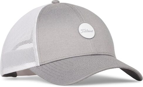قبعة Titleist Golf Granite Montauk Mesh Hat باللون الرمادي المنقط/الجرانيت الأبيض in Saudi Arabia