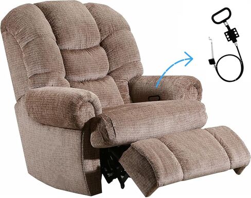 Recliner Sofa and Reclined Chair Replacement Cable D Handle Pull Type, S-Shaped(Z Tip) End, Total Cable Length (Include Handle) : 29inch, Exposed Length:3.5inch DASS-1, 2Pcs in Kuwait