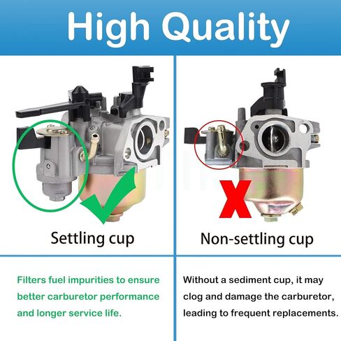 DXPW3425 Carburetor Kit Fit For DeWalt DXPW3425E 3400 PSI DXPW3625 3600 PSI 2.5 GPM 6.5HP Pressure Washer, For Harbor Freight Predator 60363 68120 Engine Parts Carb With Air Filter in Saudi Arabia