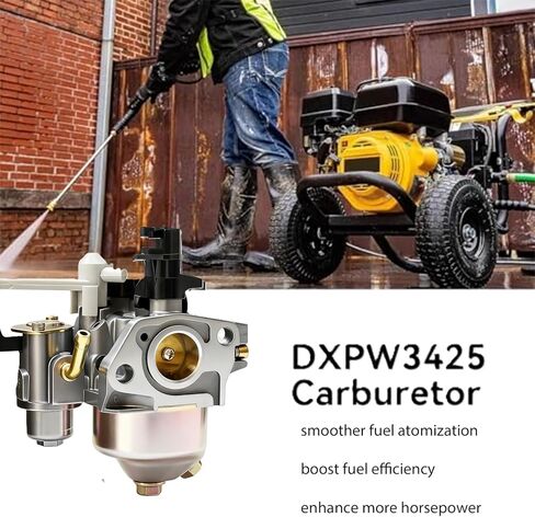 DXPW3425 Carburetor Kit Fit For DeWalt DXPW3425E 3400 PSI DXPW3625 3600 PSI 2.5 GPM 6.5HP Pressure Washer, For Harbor Freight Predator 60363 68120 Engine Parts Carb With Air Filter in Saudi Arabia