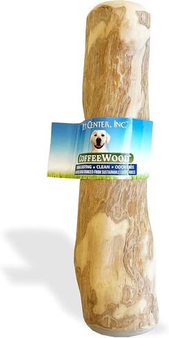 Pet Center, Inc مكافآت مضغ من خشب القهوة للكلاب - آمنة ومتينة - 100% من خشب القهوة الطبيعي والمستدام - بديل طويل الأمد لألعاب مضغ الكلاب - مثالية للمضغ العدواني - صغير جدًا in Kuwait