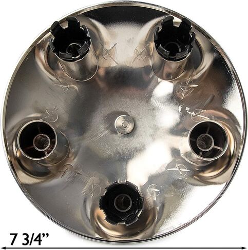 Krator Chrome Center Caps Wheel Lug Nut Hub Cap Covers Compatible with 1997-2004 Ford Expedition F150 / 2004 Ford F-150 Heritage / 2000-2002 Lincoln Navigator in Kuwait