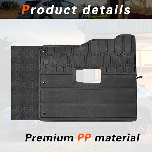 2018 Crosstrek/Impreza Cargo Mat متوافق مع Subaru Crosstrek XV 2018-2023 مسند الظهر الخلفي حصيرة Impreza Hatchback Trunk Cargo Liner حامي ظهر المقعد الخلفي لملحقات Subaru in Kuwait