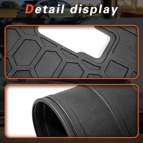 2018 Crosstrek/Impreza Cargo Mat متوافق مع Subaru Crosstrek XV 2018-2023 مسند الظهر الخلفي حصيرة Impreza Hatchback Trunk Cargo Liner حامي ظهر المقعد الخلفي لملحقات Subaru in Kuwait