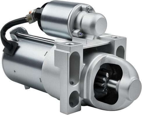 New Starter Compatible with Chevy Silverado 1500 Tahoe Suburban 2001-2002, GMC Sierra 1500 Yukon Savana Vans, Chevy Avalanche Cadillac Escalade 2002, V8 4.8L 5.3L 10465548 19136238 9000854 6489N in Saudi Arabia