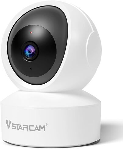 VSTARCAM 1080P Wide-Angle One Lens Wireless Indoor Cameras for Home Security, Color Night Vision, Motion Detection, Two-Way Audio in Saudi Arabia