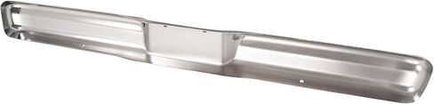 مصد خلفي متوافق مع 1973-1979 Ford F100 F150 F250 Styleside Bed 1978-1979 Ford Bronco Bumper Face Bar فولاذ كروم فضي in Saudi Arabia