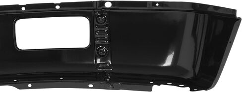 شريط وجه المصد الأمامي متوافق مع 2005-2007 Ford F-250 F-350 Super Duty Excursion استبدال لـ 5C3Z17757CAA FO1002393 W/O Fender Flare Holes فولاذ مطلي باللون الأسود in Saudi Arabia