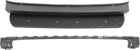 KUAFU Rear Bumper Step Pad Cover Compatible with 2007-2018 Mercedes Dodge Sprinter W906 2007-2018 Sprinter 2500 3500 Bumper Step Cover Plastic in Saudi Arabia