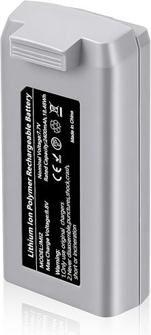 2-Pack 2400mAh Mini 2 Series Smart Flight Battery and a LCD dispaly 3-Slot bi-Directional Charging hub, max Flight time up to 31 Minutes, Compatible with Mini 2/SE/2 SE/4K Series Drones in Saudi Arabia