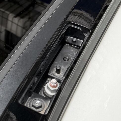 ITrims Roof Rails Rack End Cover for Toyota RAV4 2019-2025 Car Exterior Accessories Roof Rack Cover Cap Shell Replacement ABS Black 4PCS(for OEM Rack) in Saudi Arabia