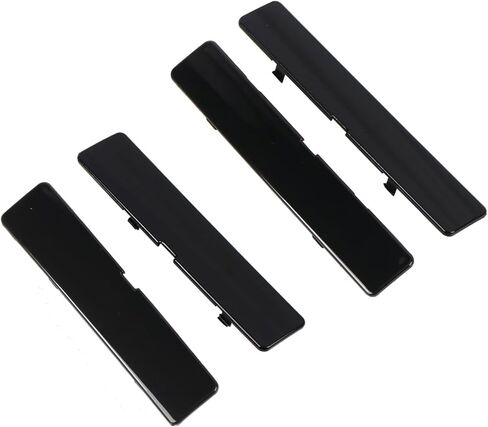 ITrims Roof Rails Rack End Cover for Toyota RAV4 2019-2025 Car Exterior Accessories Roof Rack Cover Cap Shell Replacement ABS Black 4PCS(for OEM Rack) in Saudi Arabia