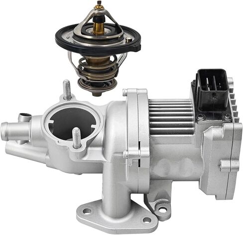 251002E272 Water Coolant Pump Thermostat Assembly compatible with Kia Optima Hybrid 2.0L fits for Hyundai Sonata Hybrid 2.0L 2016-2020 Engine Water Coolant Pump Thermostat Set Replace# 251002E270 in Kuwait