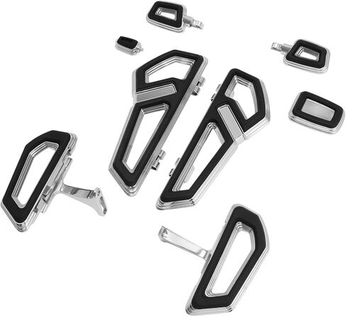 Green-L Rider&Passenger Floorboard Footboards Footpegs Set Shifter Pedal Brake Pad Fit for Harley Touring Electra Glide Street Glide Road Glide King 2000-2025 in Saudi Arabia