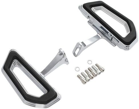 Green-L Rider&Passenger Floorboard Footboards Footpegs Set Shifter Pedal Brake Pad Fit for Harley Touring Electra Glide Street Glide Road Glide King 2000-2025 in Saudi Arabia