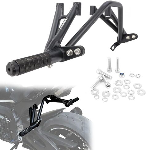 Xitomer Rear Footrests Subcage Compatible with GSX-R600 / GSX-R750 2011-2025, Passenger Peg Guard, Peg Support Stunt Step Plate in Saudi Arabia