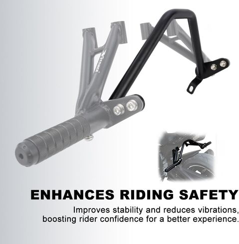 Xitomer Rear Footrests Subcage Compatible with GSX-R600 / GSX-R750 2011-2025, Passenger Peg Guard, Peg Support Stunt Step Plate in Saudi Arabia