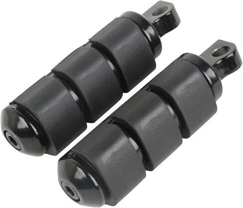 CUSTOM CHROME CCI Male Mount Anti Vibration Rubber Footpegs Fit For Harley Road Street Electra Glide Road King Sportster 883 1200 Dyna Super Glide Fat Bob Low Rider Softail Yamaha Honda Suzuki in Saudi Arabia