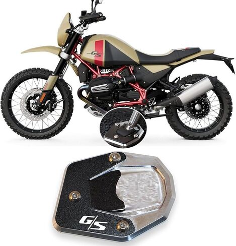 ل R12GS R12G S R 12 جرام/S 2025 2026 جديد دراجة نارية الملحقات الجانب حامل تمديد دراجة نارية اكسسوارات القدم بدال فرامل المضادة للانزلاق دواسة in Kuwait