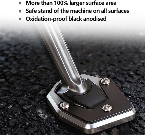 ل R12GS R12G S R 12 جرام/S 2025 2026 جديد دراجة نارية الملحقات الجانب حامل تمديد دراجة نارية اكسسوارات القدم بدال فرامل المضادة للانزلاق دواسة in Kuwait