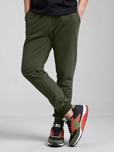 Men's Casual Sports Jogger Pants with Elastic Waistband for Activewear in Saudi Arabia