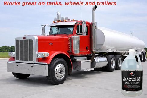 M-Tec Aluminum Brightener Concentrate, Heavy-Duty Aluminum Cleaner for Trailers, Wheels, Tanks & Boats, 1 Gallon Concentrate in Saudi Arabia
