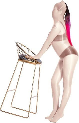 LESOYA 8D زيت لامع بوديستوكينج نايلون شفاف كامل الجسم الجورب لامعة Catsuit ارتداءها للنساء الرجال قفازات مرفقة in Kuwait