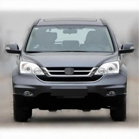 المصد الأمامي العلوي والسفلي لشبكة الشواية وأقواس مصد الصدمات الأمامية تناسب 2010 2011 Honda CRV CR-V، مجموعة الملحقات استبدال لـ 71121-SWN-H11، شبكة غطاء محرك السيارة مع حواف من الكروم in Kuwait