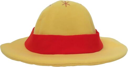 Great Eastern Entertainment One Piece - Luffy Straw Hat Plush Replica for Costume Play in Saudi Arabia
