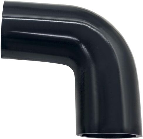 YSIL 3 "إلى 3.5" 90 درجة الكوع مقرنة خرطوم سيليكون 4 طبقات معززة توربو المبرد مدخل الأنابيب مع T-Bolt المشابك سمك 5 مللي متر in Saudi Arabia