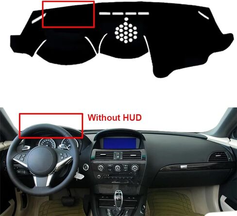 Car Inner Dashboard Cover Dash Mat Carpet Cushion, for BMW 6 Series E63 E64 630 640D 650I 2003 2004 2005 2006 2007 2008 2009 2010 in Saudi Arabia