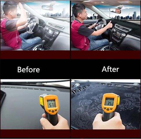 Car Inner Dashboard Cover Dash Mat Carpet Cushion, for BMW 6 Series E63 E64 630 640D 650I 2003 2004 2005 2006 2007 2008 2009 2010 in Saudi Arabia