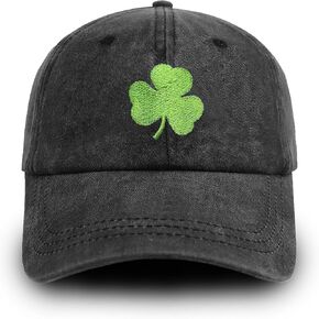 قبعة بيسبول لعيد القديس باتريك للنساء والرجال، قبعة شامروك مطرزة قابلة للتعديل من القطن المغسول، هدايا عيد القديس باتريك in Kuwait