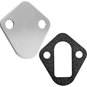 بديل Earthtec لكتلة صغيرة من مضخة الوقود Ford Blockk Off Chrom Steel 260 289 302 351W 2058 in Kuwait