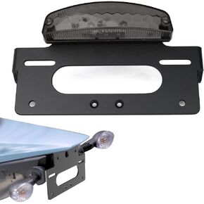 مزيل الحاجز مناسب لحامل لوحة الترخيص KLX300 / SM 2024-2025 مع ذيل ضوء LED مرتب يناسب إشارات الانعطاف ما بعد البيع/OEM in Kuwait