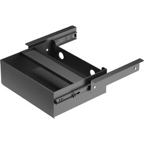 درج تحت المكتب (15.2 بوصة × 10 بوصة × 2.8 بوصة) مع صينية أقلام رصاص منزلقة، درج منزلق قابل للسحب مثبت على المكتب للمكتب المنزلي، منظم تخزين إضافي لمحطة العمل بحامل الجلوس in Kuwait