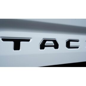 Tailgate Insert Letters Compatible with 2016 2017 2018 2019 2020 2021 2022 2023 3D Emblems with Strong Adhesive Matte Black in Saudi Arabia