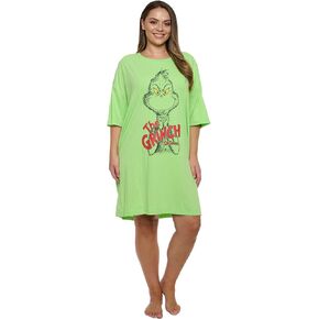 The Grinch Dr. Seuss Womens Sleepshirt One Size and Plus Size in Kuwait