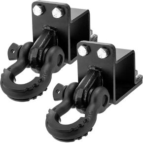 Rear Shackle Kit D-Ring Compatible with Toyota Tacoma 2WD 4WD 2024 2025 Fits Shackles with 7/8" Pin Diameter with Rubber Isolators Hardware in Kuwait